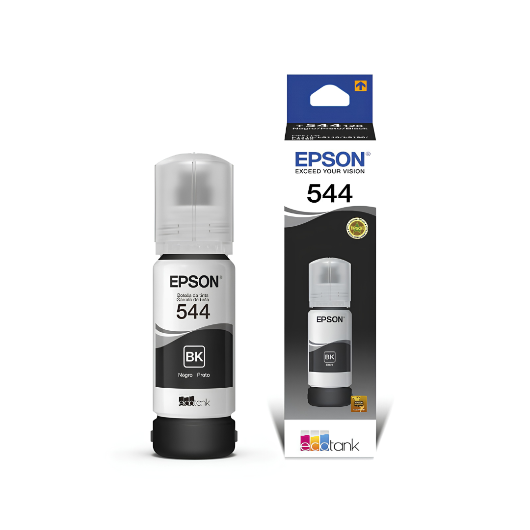 Botella de Tinta Epson T544 Negra x2 (pack)