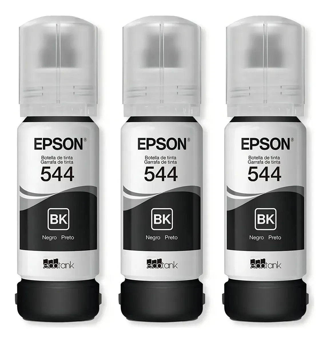 Botella de Tinta Epson T544 Negra x2 (pack)