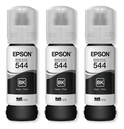 Botella de Tinta Epson T544 Negra x2 (pack)