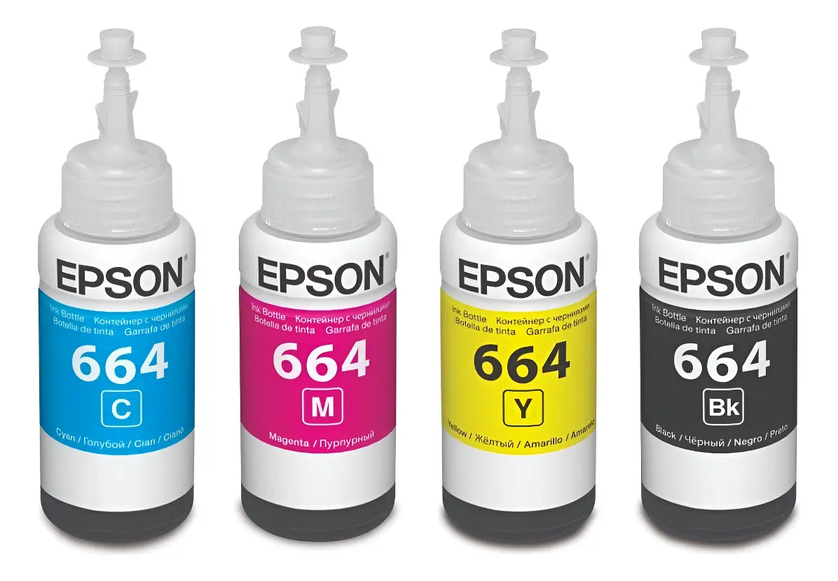 Kit de Tintas Epson T664 – 4 colores