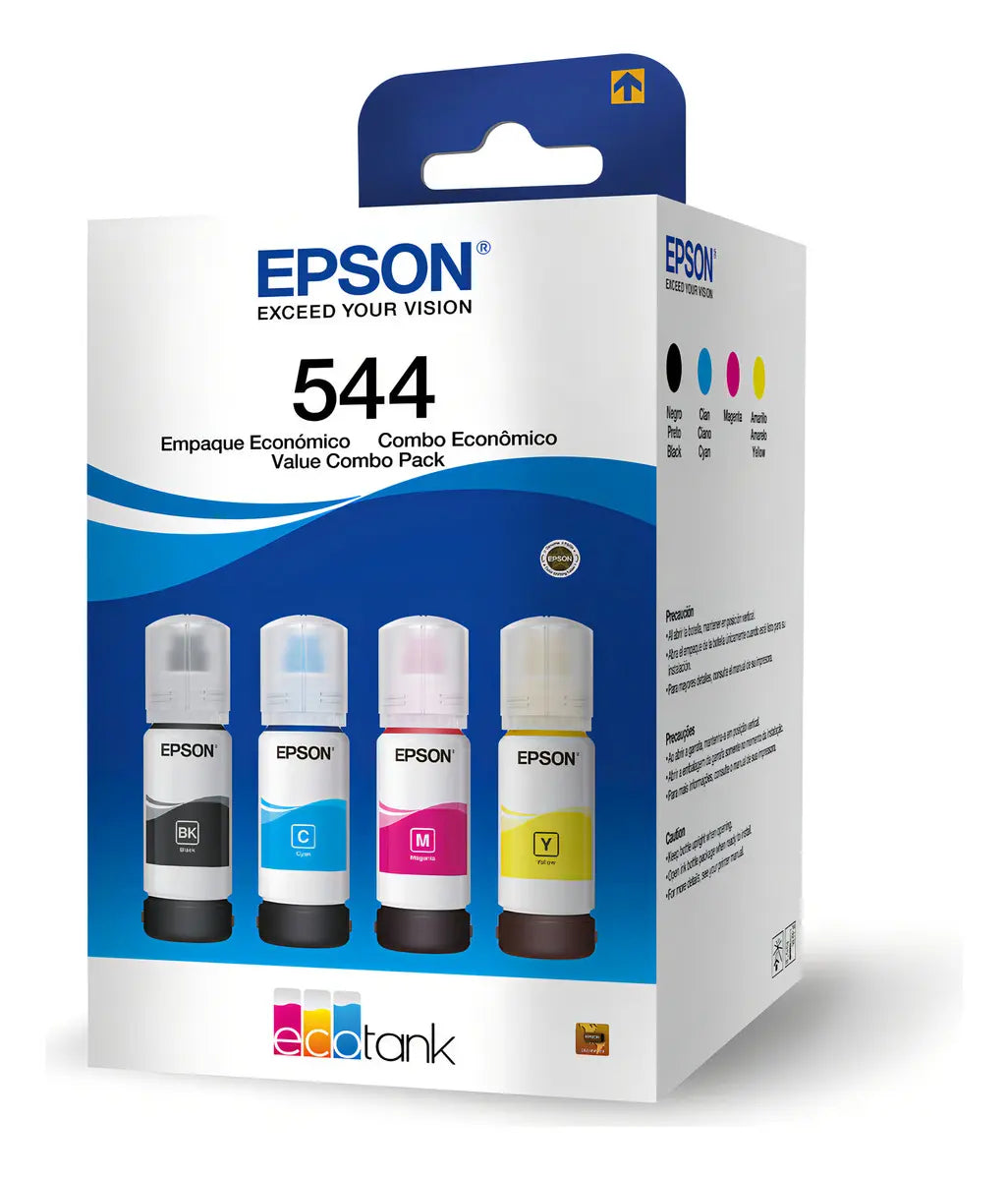 Botella de Tinta Epson T544 (KIT 4 COLORES)